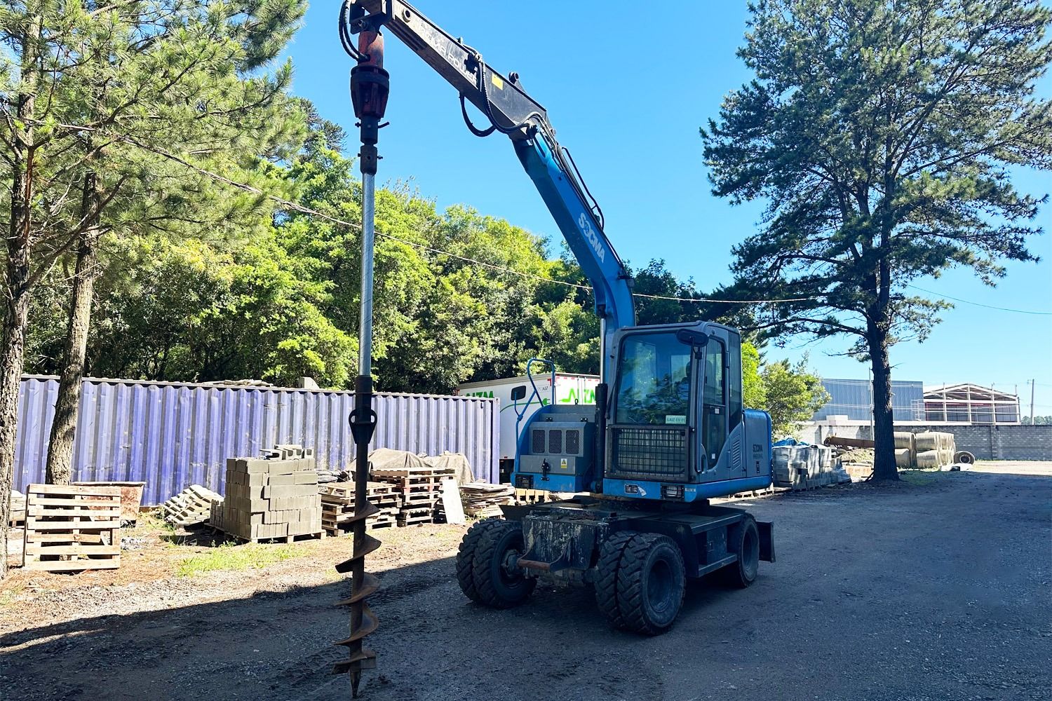 Escavadeira Hidráulica 8T SOCMA Elétrica HNE80W-EL 62 hp