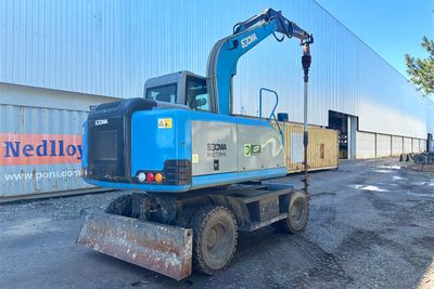 Escavadeira Hidráulica 8T SOCMA Elétrica HNE80W-EL 62 hp