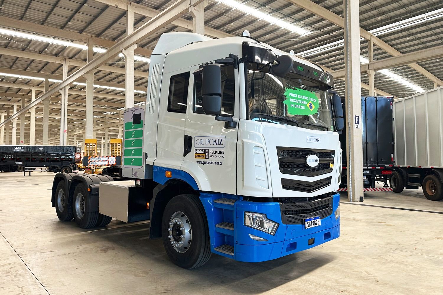 Caminhão Cavalo Trator CAMC 6x4 2021 Elétrico HN4251