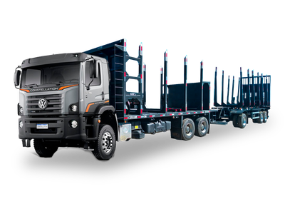 Caminhão VW 32.380 6x4 24/25 Plataforma Transtora + Julieta