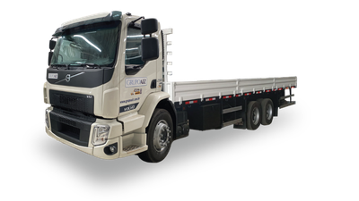 Caminhão Volvo VM 290 6x2R City 24/25 + Carroceria de metal 8,5m