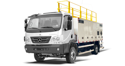 Caminhão MB Accelo 1017 4x2 25/25 Comboio 4.000L AIZI