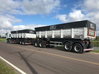 SR Rodotrem Caçamba Basculante 35m³+35m³  26/27 AIZI