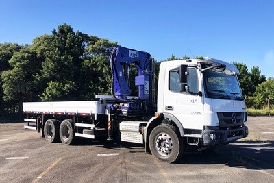 Caminhão MB Atego 2730 6x4 26/26 Guindaste 45 Trave AIZC