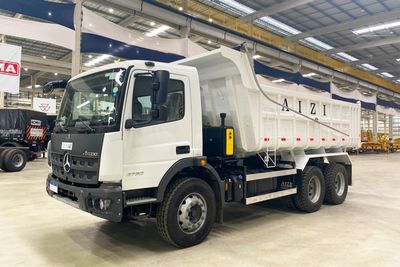 Caminhão MB Atego 2730 6x4 24/25 Caçamba Convencional 14m³ AIZI