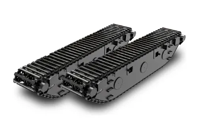 Kit Flutuadores AIZM Escavadeiras Anfíbias 22t  (chassi + flutuadores + esteiras)