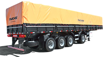 SR Graneleiro 4 Eixos 25/25 14m Assoalho em Chapa Facchini