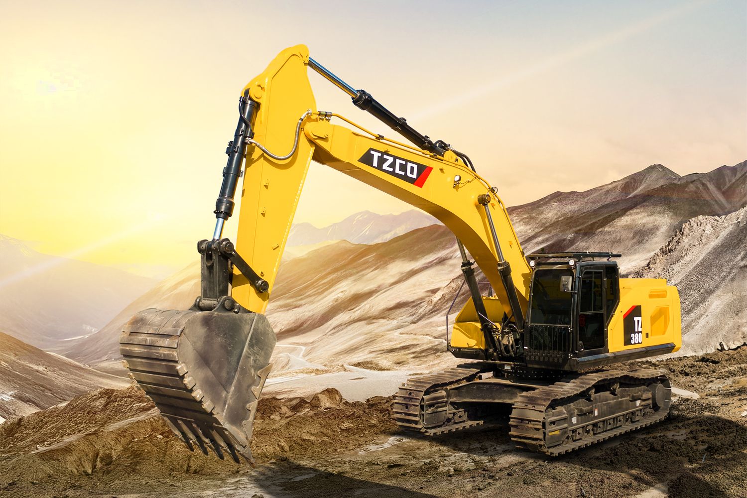 Escavadeira Hidráulica TZCO TZ380 2026