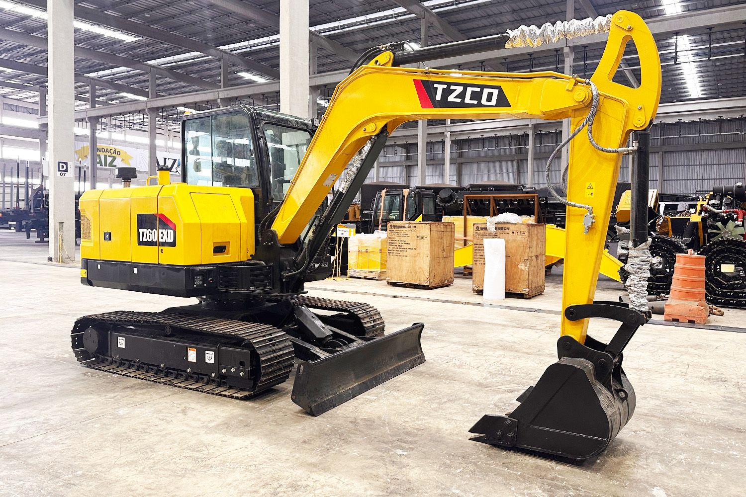 Escavadeira Hidráulica TZCO TZ60 EXD