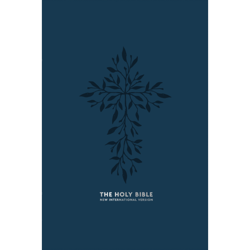NIV Bible Society NZ Duotone Blue Indexed
