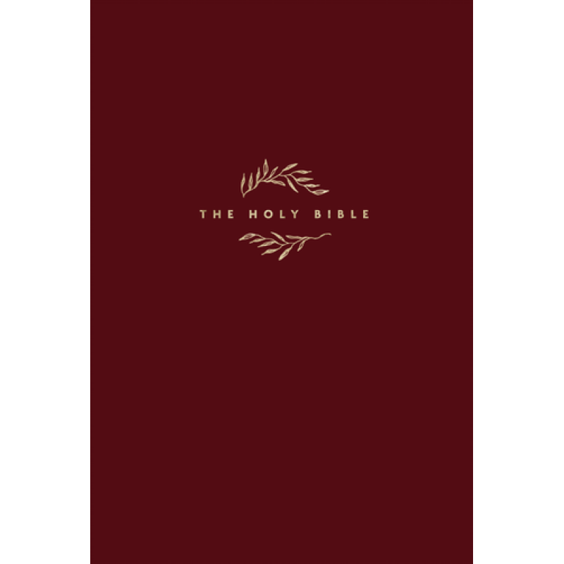 NIV Bible Society NZ Duotone Burgundy Indexed