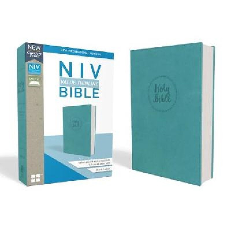 NIV Value Thinline Bible, Teal