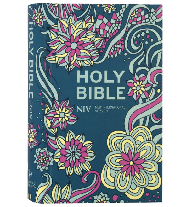 NIV Pocket Floral Bible (Black Letter)