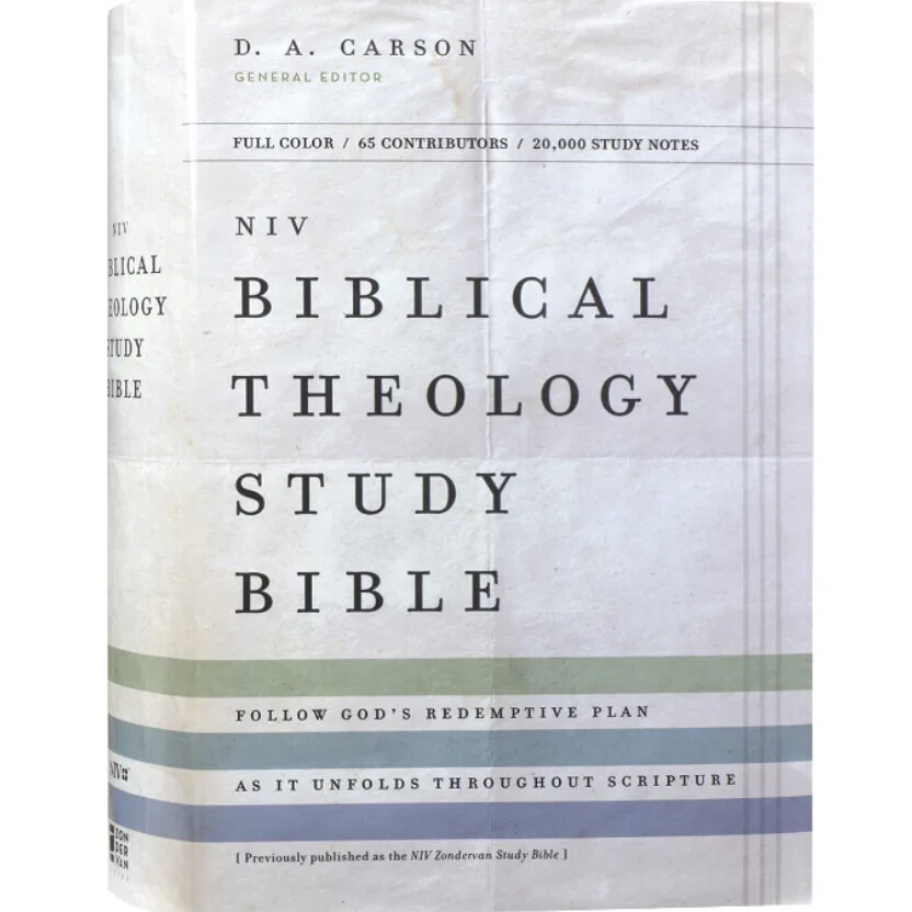 NIV Biblical Theology Study Bible (Black Letter Edition)