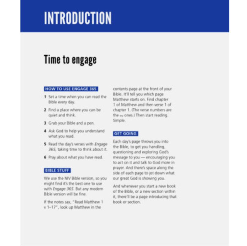 Engage 365: Get to Know God's People