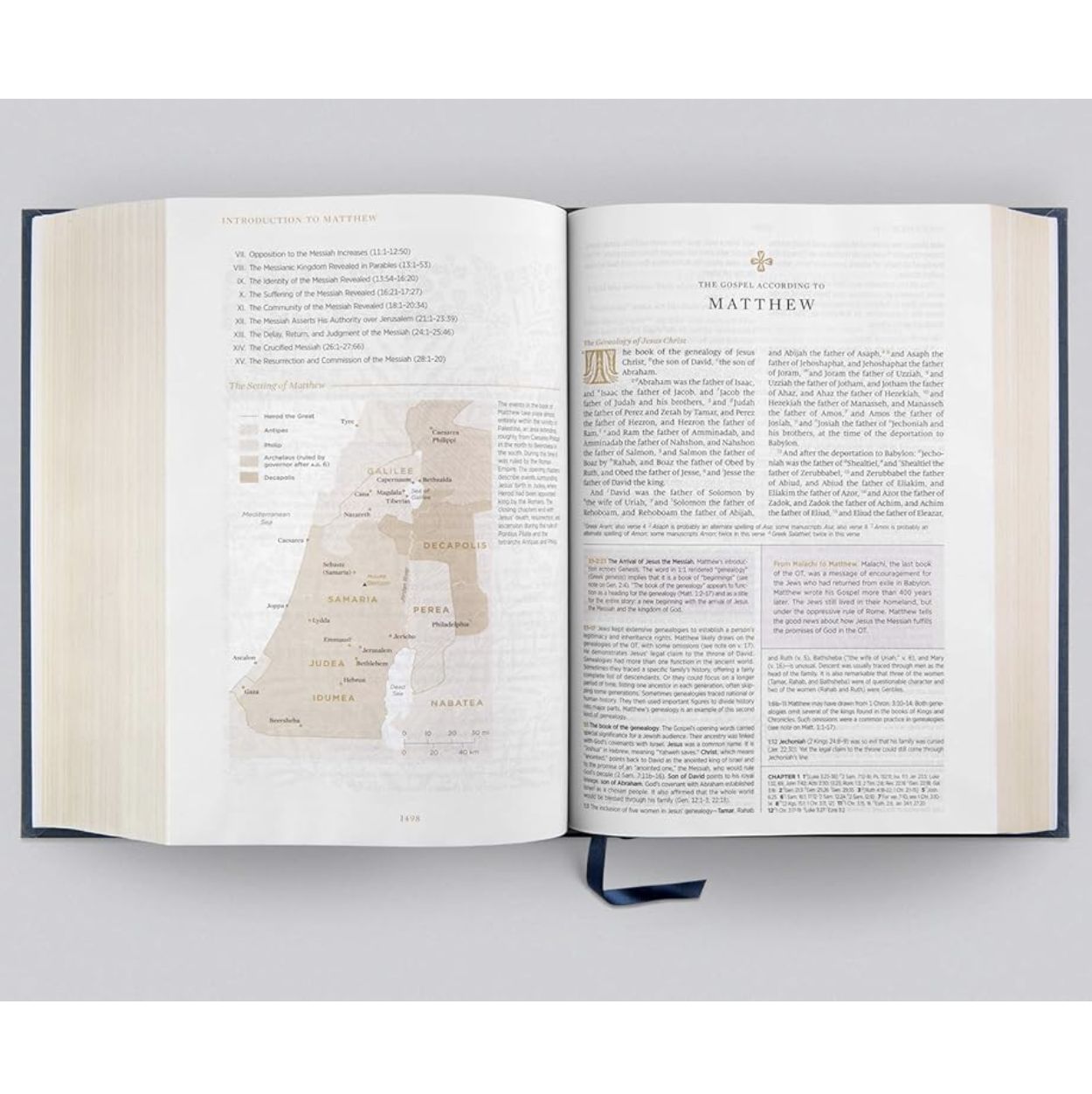 ESV Women's Study Bible (Cloth over Board, Dark Teal)