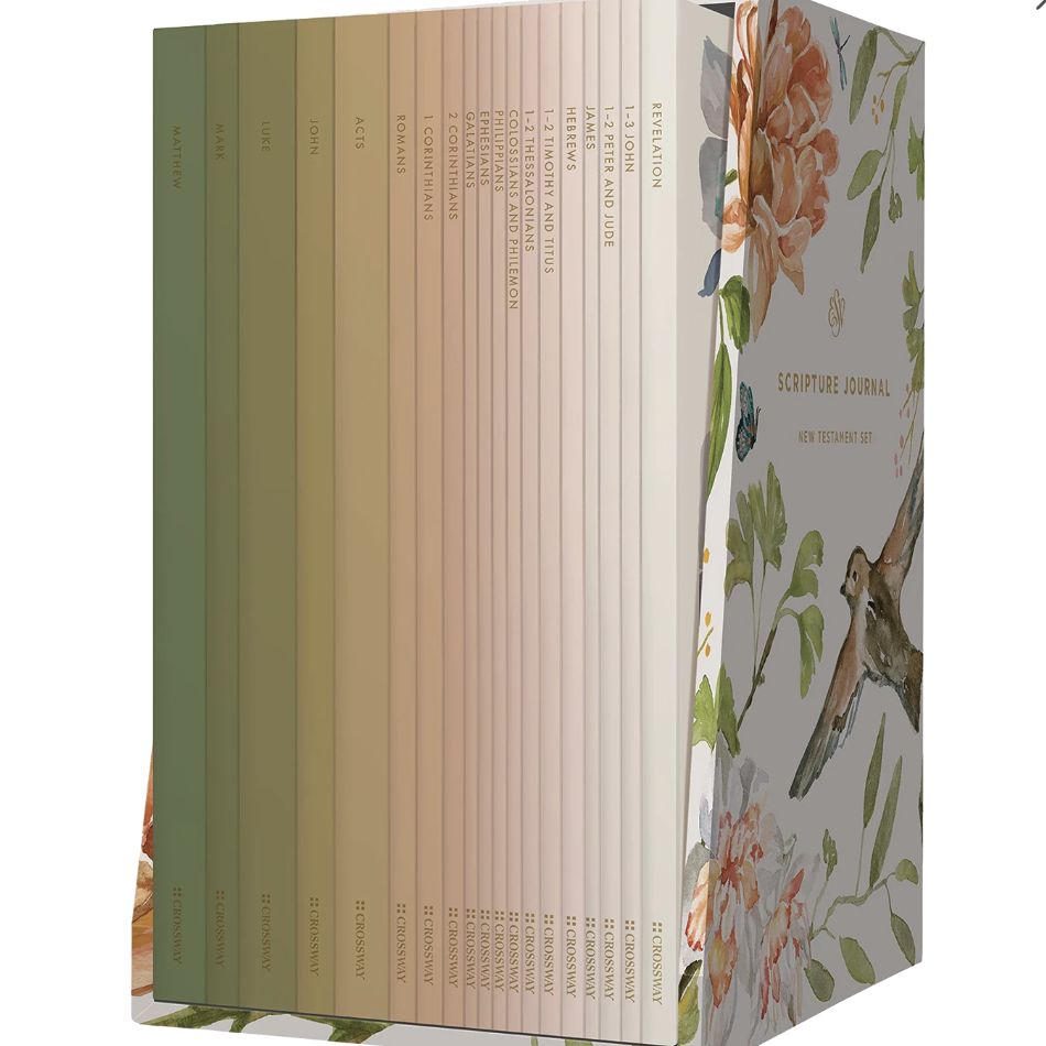 ESV Scripture Journal: New Testament Set (Artwork by Ruth Chou Simons) (Paperback)