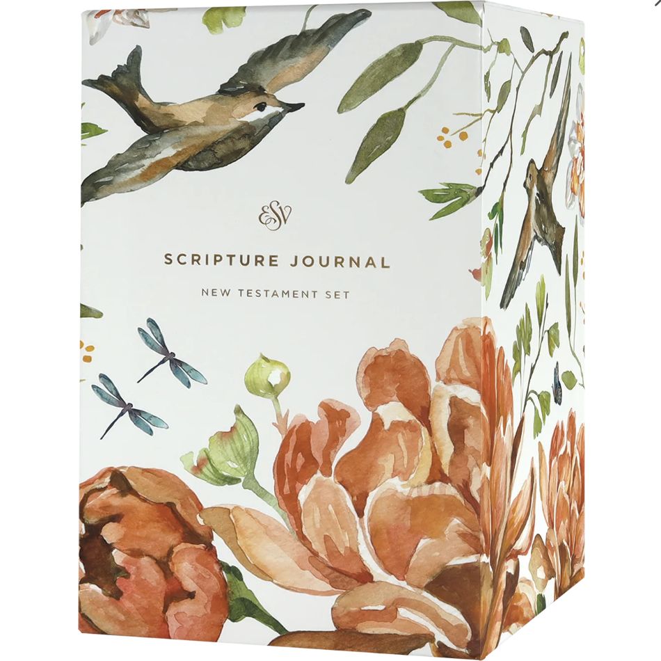 ESV Scripture Journal: New Testament Set (Artwork by Ruth Chou Simons) (Paperback)