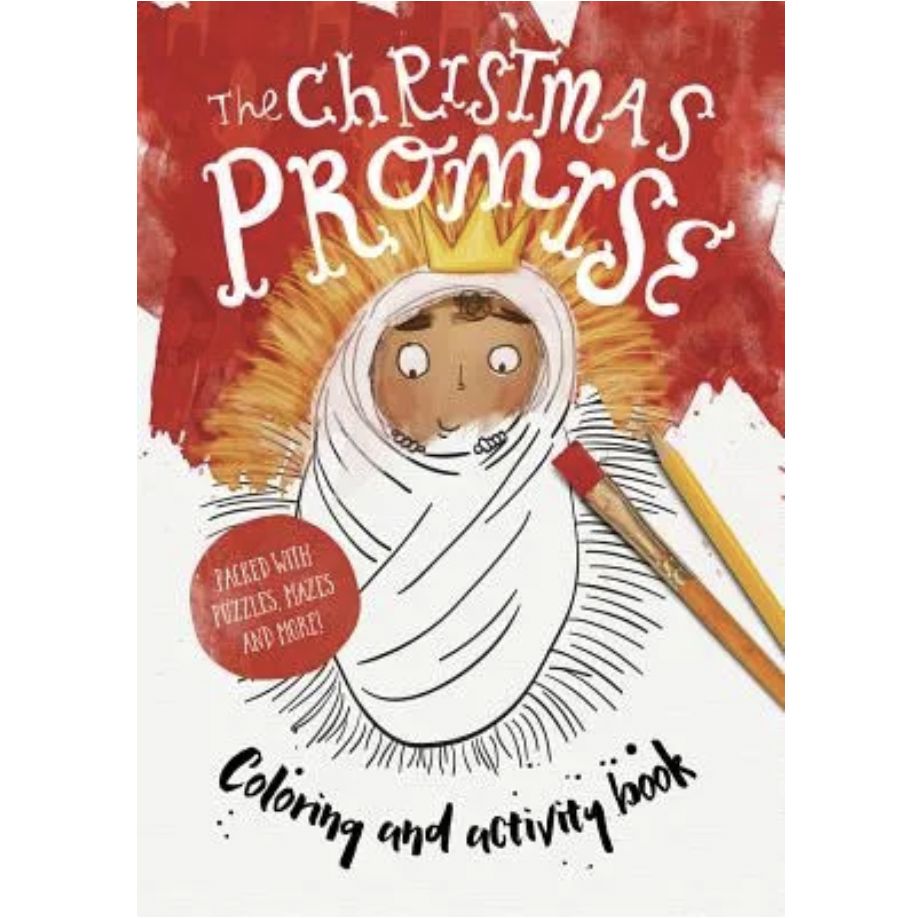 The Christmas Promise and Activity Book: Colouring Puzzles, Mazes And More