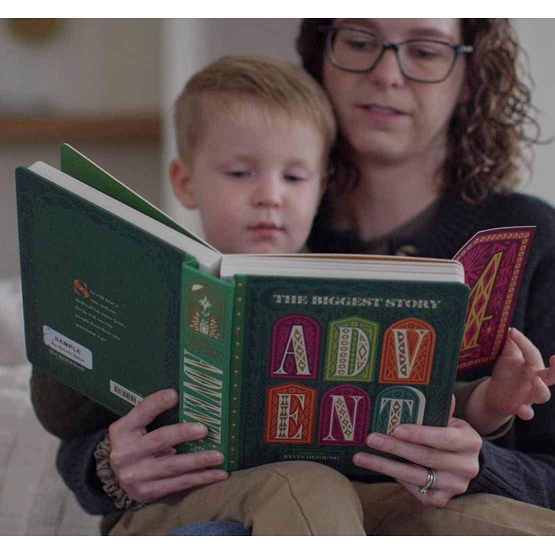 The Biggest Story - Advent: 25 Lift-the-Flap Devotions for Families