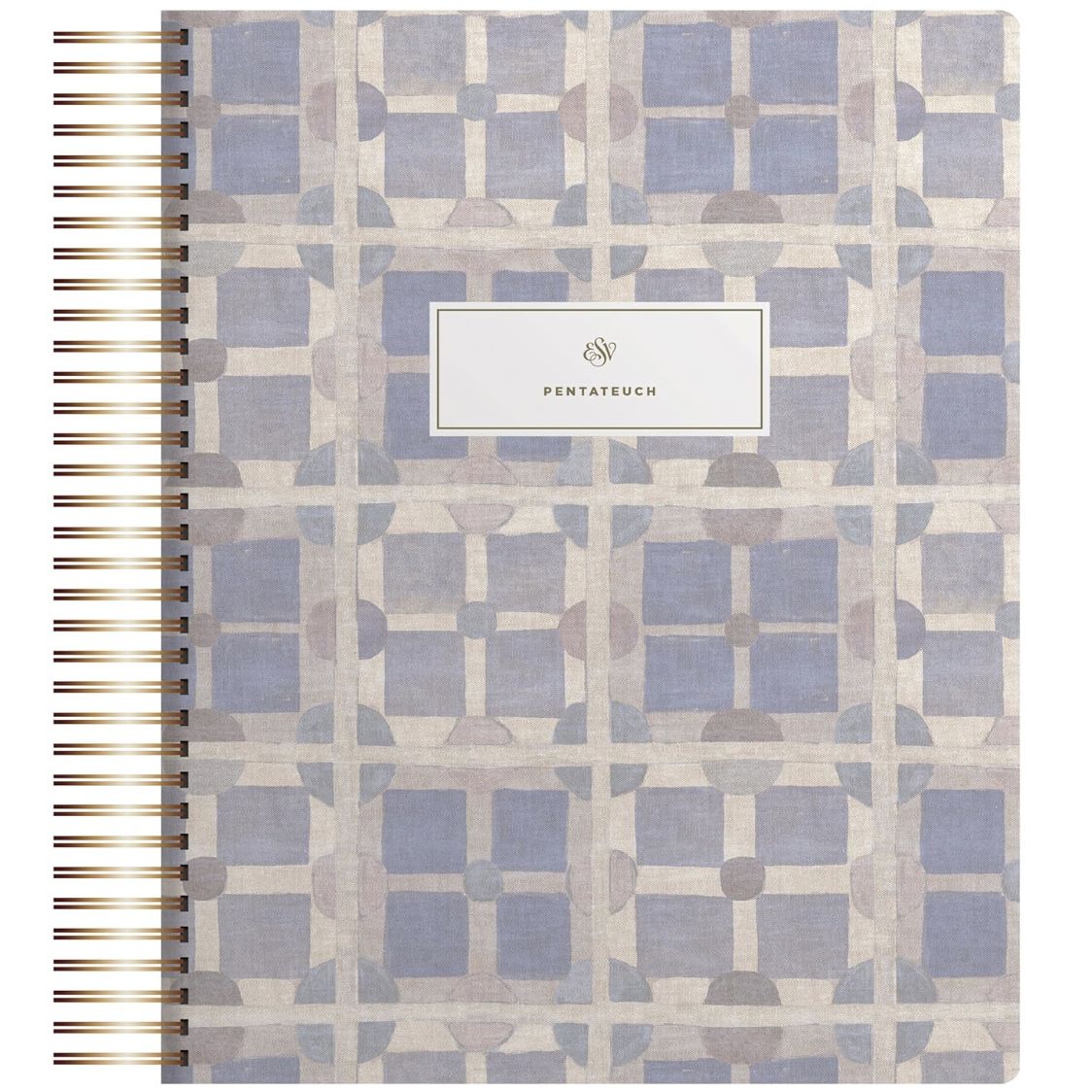 ESV Spiral-Bound Journaling Bible, Pentateuch (Hardcover, Cover Artwork by Lulie Wallace)