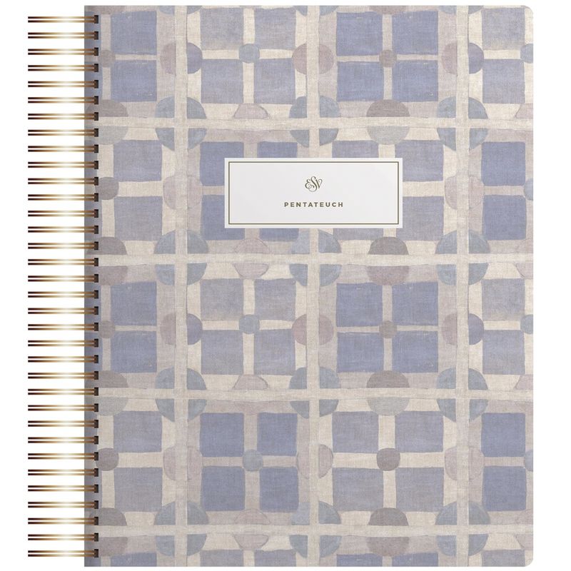 ESV Spiral-Bound Journaling Bible, Pentateuch (Hardcover, Cover Artwork by Lulie Wallace)