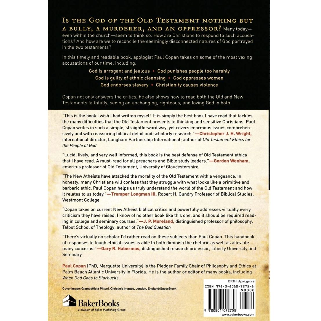 Is God a Moral Monster?: Making Sense of the Old Testament God