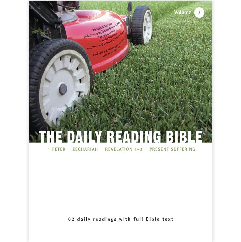 Daily Reading Bible Vol 07: 1 Peter, Zechariah, Revelation 1-3, Present Suffering
