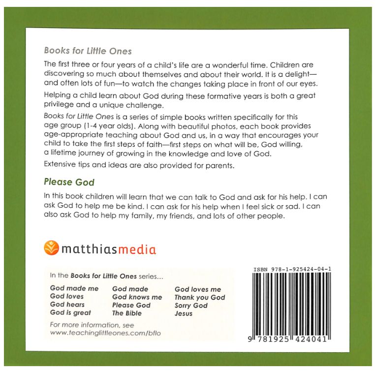 Please God (Books For Little Ones Series)