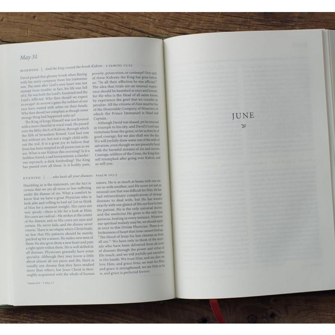 Morning and Evening (ESV)