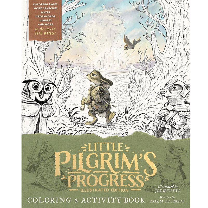 Little Pilgrim's Progress Illustrated Edition Coloring And Activity Book