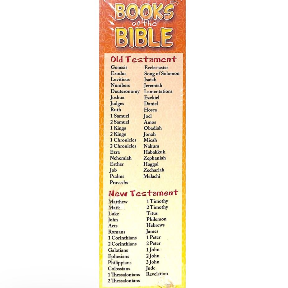 Bookmark - 25 Pack: Books of the Bible (Kids)