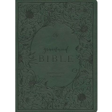ESV GraceLaced Bible, Journaling Edition (Artwork by Ruth Chou Simons) Quiet Forest