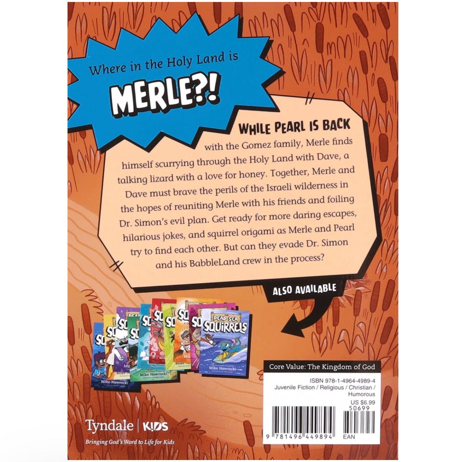 A Twisty-Turny Journey (#11 in the Dead Sea Squirrels series)