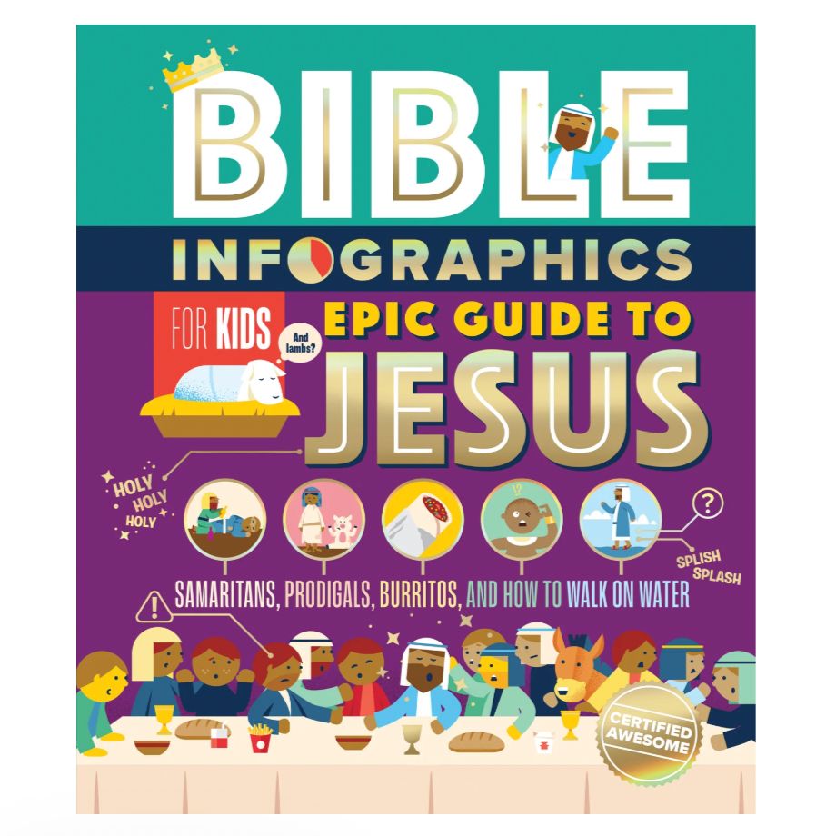 Bible Infographics For Kids Epic Guide to Jesus: Samaritans, Prodigals, Burritos, and How to Walk on Water