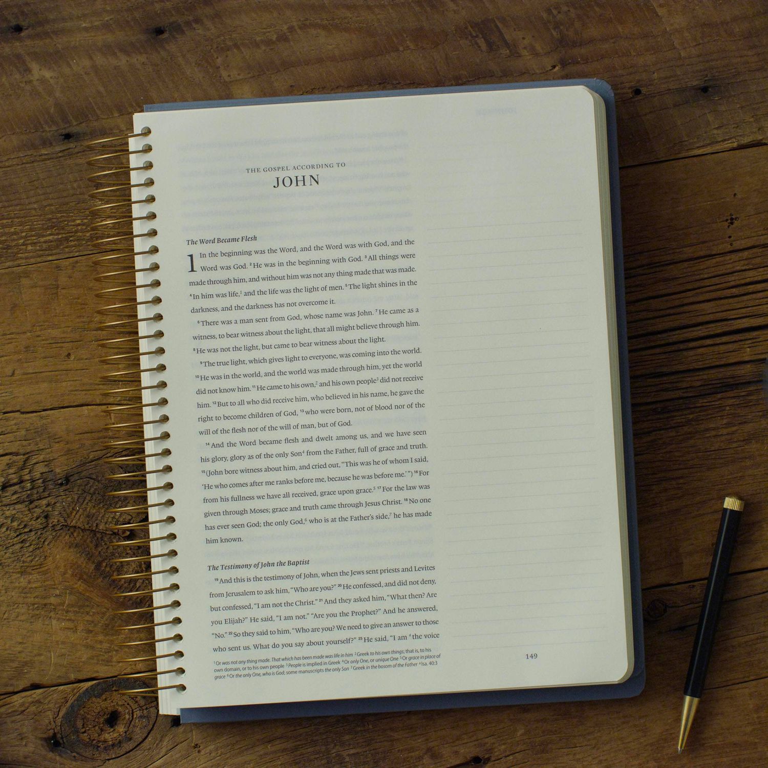 ESV Spiral-Bound Journaling Bible, New Testament (Hard Cover)