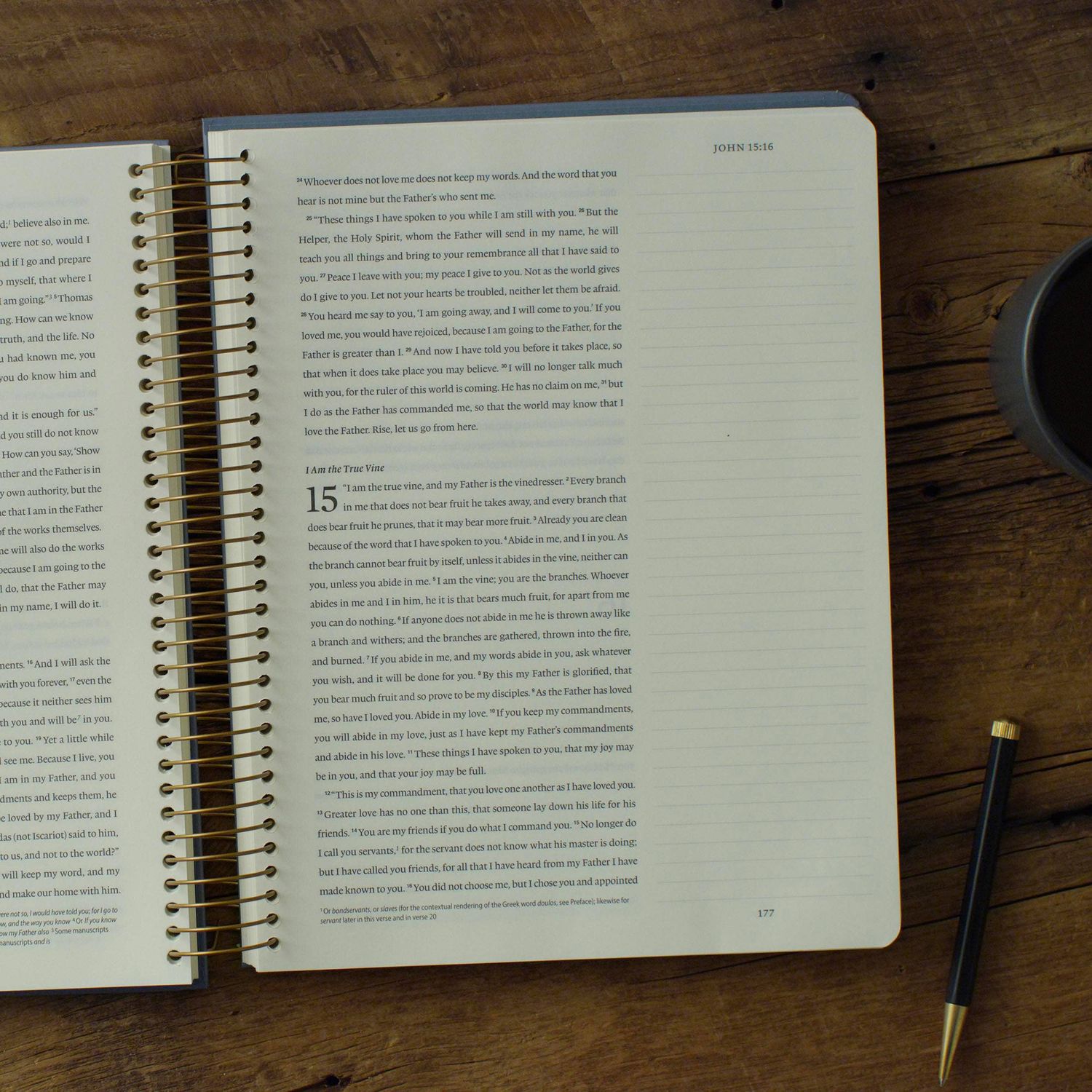 ESV Spiral-Bound Journaling Bible, New Testament (Hard Cover)