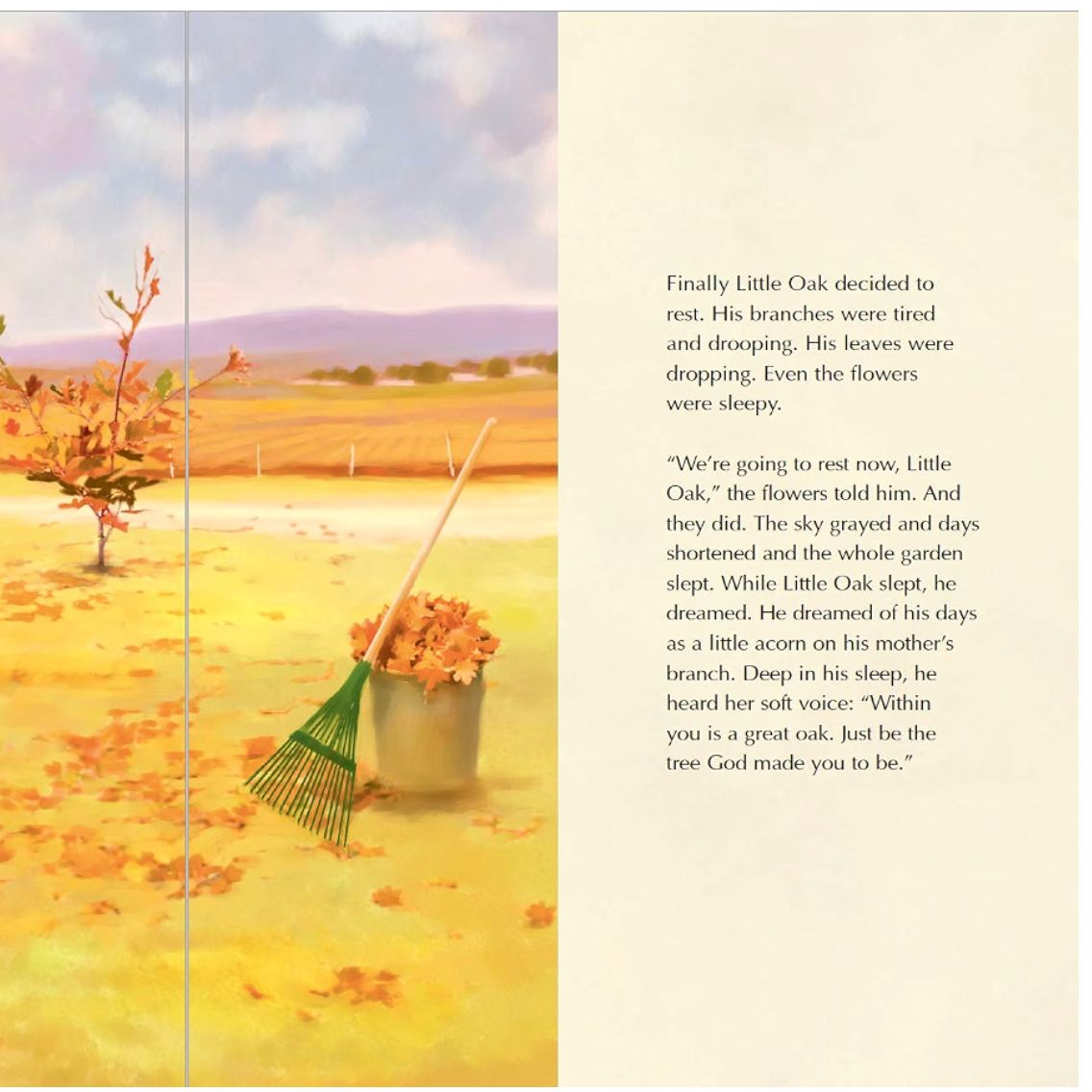 The Oak Inside the Acorn