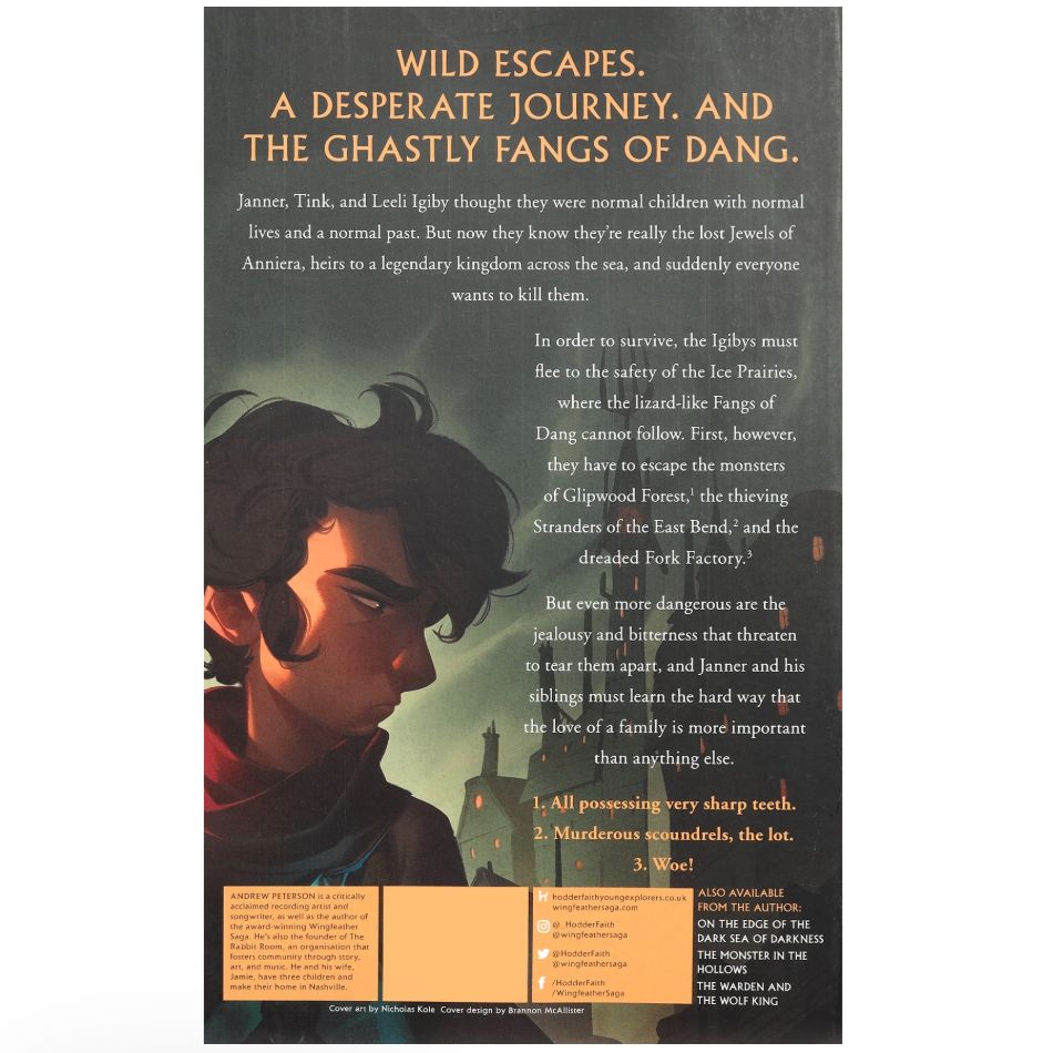 North! Or Be Eaten (#02 in The Wingfeather Saga Series) (Paperback)