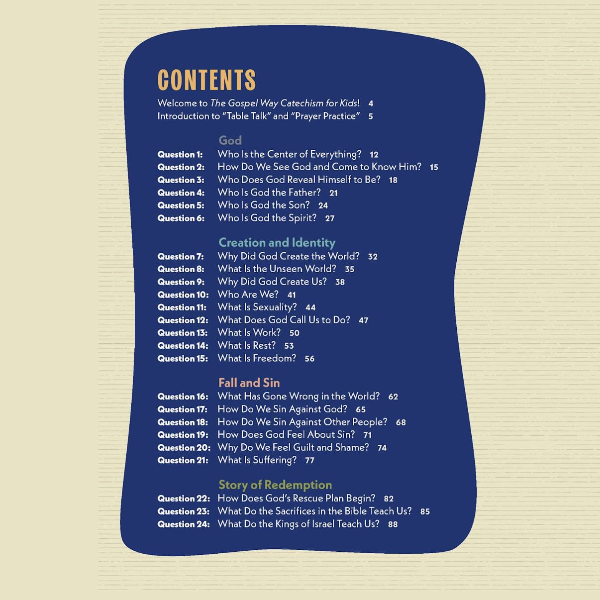 The Gospel Way Catechism for Kids: Faith-Building Q&amp;As for Young Disciples