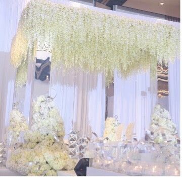 12FT x 12FT Mirror Gazebo with Mixed Florals