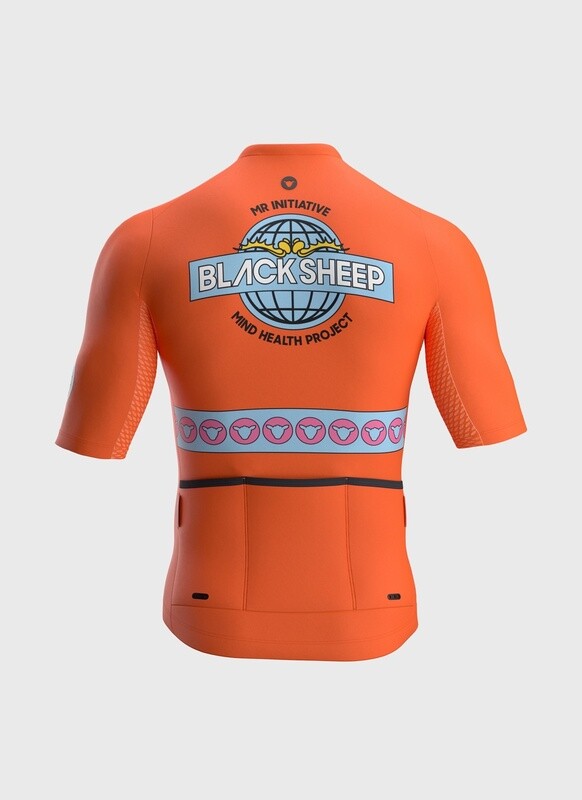 Black Sheep Men’s Essentials TEAM Jersey - OUF - Outside Flame