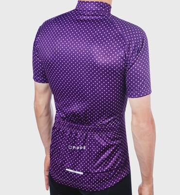 Poppe Dots Purple Jersey - SS Men