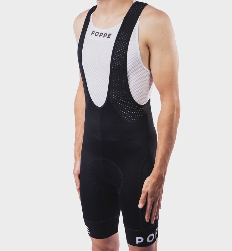 Poppe Bibs Race Black &amp; White