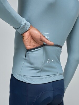 Givelo Essentials LS Thermal Jersey Metal Grey Men