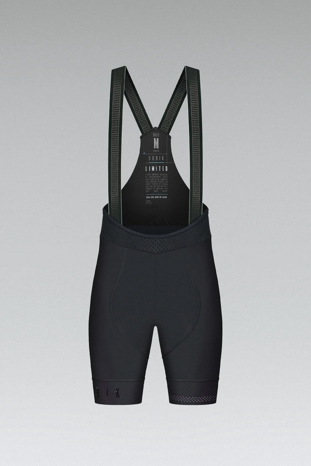 Gobik Bib Short Limited 5.0 Men Black - K10