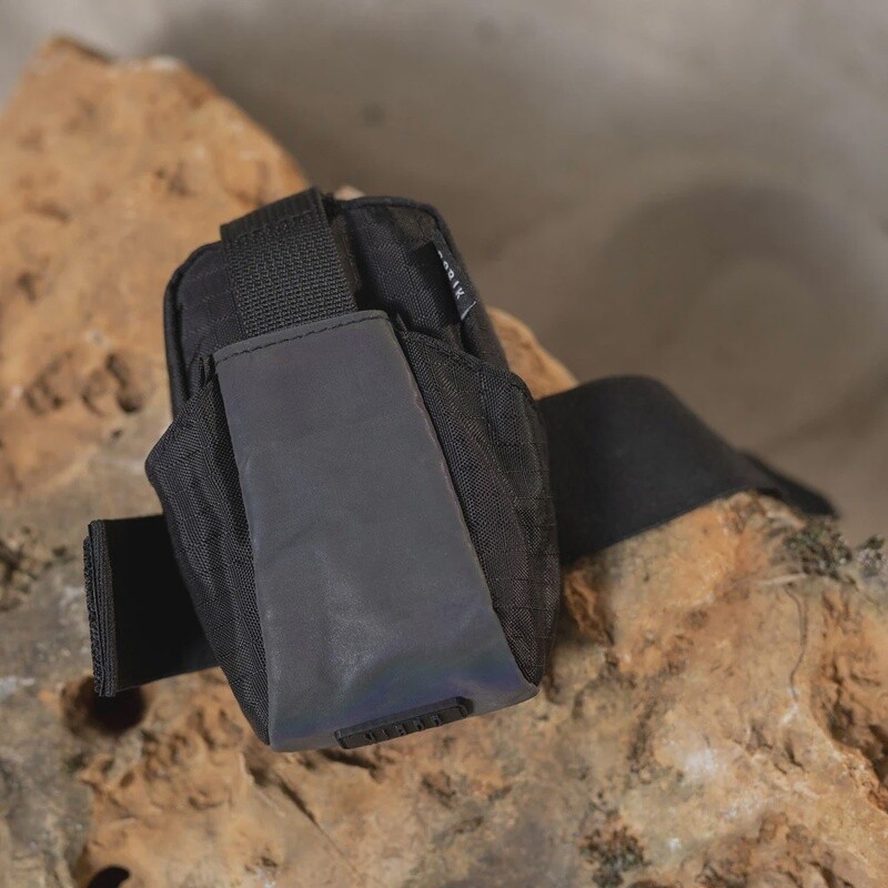 Gobik Compact Saddle Bag Pouch True Black - TU