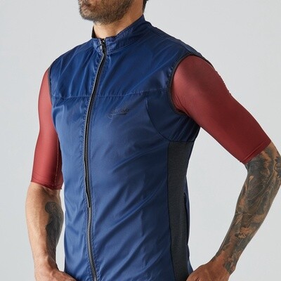 Givelo Windproof Quick-Free Gilet Blue Men