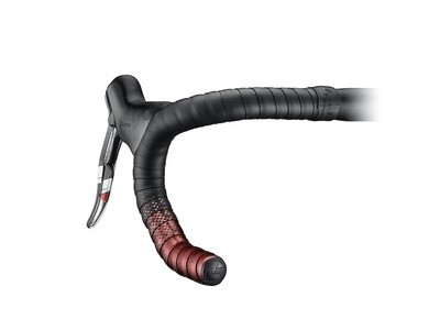 Ciclovation Bar Tape - Advanced Leather Touch Shining Metallic Ruby Red