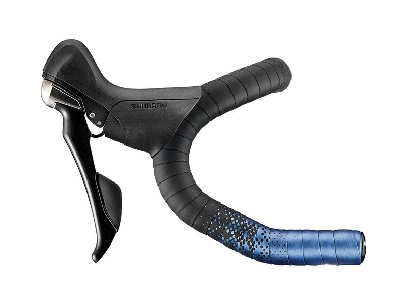 Ciclovation Bar Tape - Advanced Leather Touch Shining Metallic Sapphire Blue